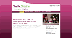 Desktop Screenshot of charitycleaning.com